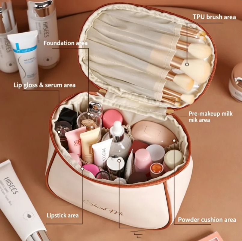 Sac de maquillage de voyage de - Skincare D'Alba avis et prix
