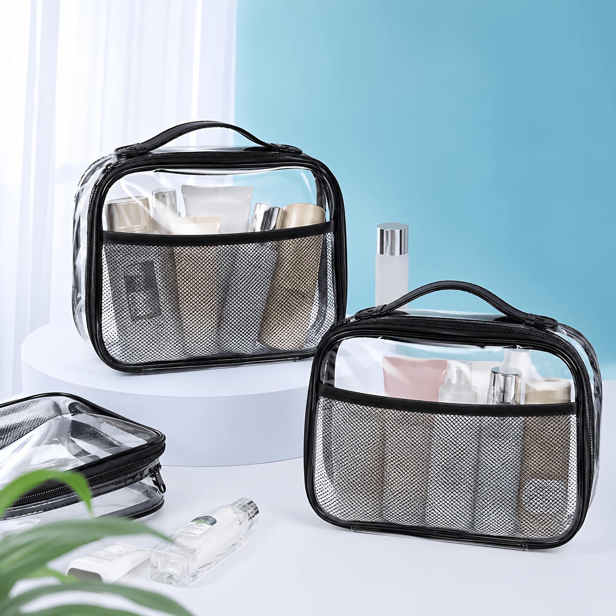 Sac à cosmétiques transparent, - Skincare D'Alba avis et prix