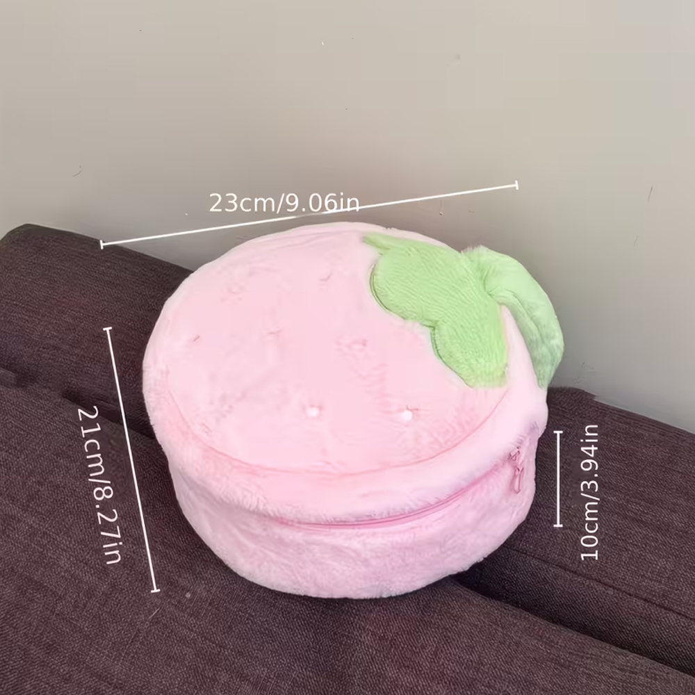 Pochette en peluche en forme d - Skincare D'Alba avis et prix