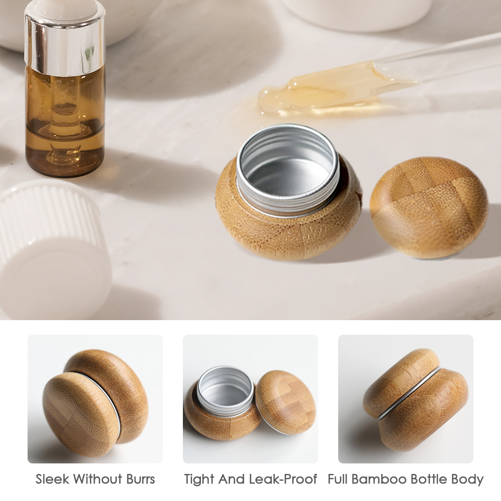 Récipient cosmétique en bois n - Skincare Omg avis et prix