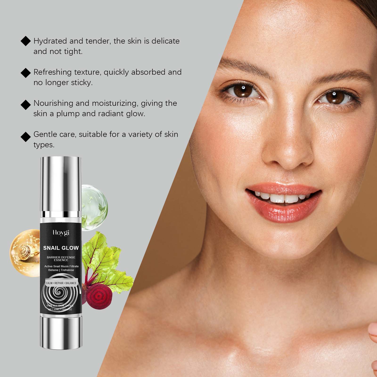 Ensemble de soins à la bave d' - Snail Mucin Essence avis et prix