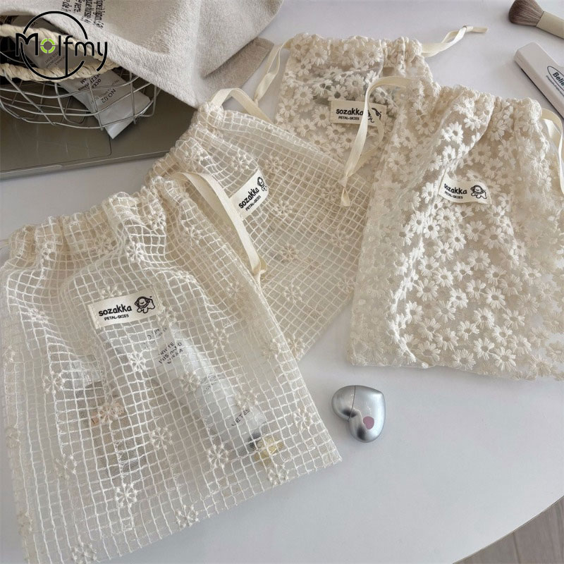 Pochette de maquillage à cordo - Skincare D'Alba avis et prix