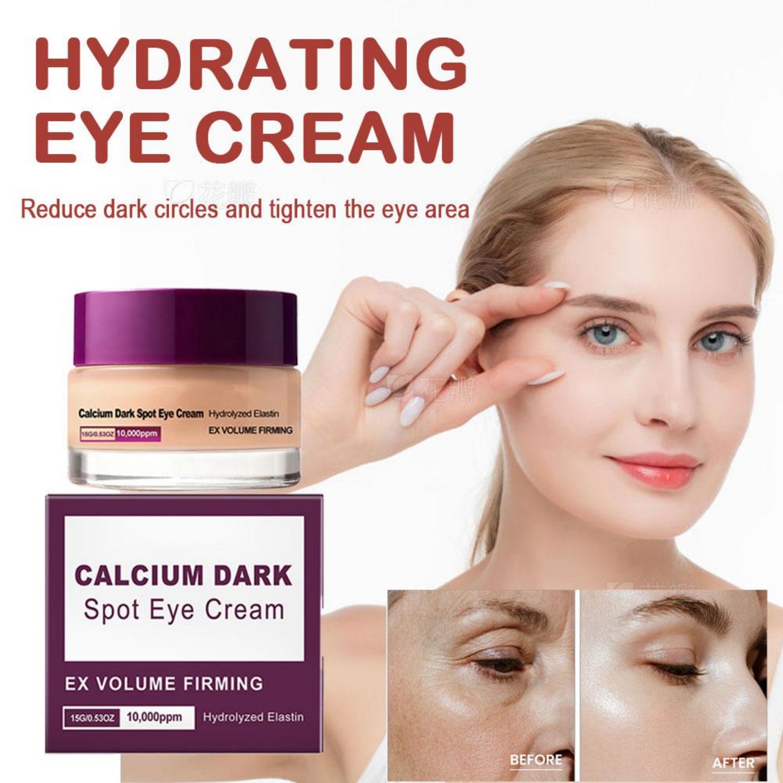 Crème pour les yeux au calcium - Skincare D'Alba avis et prix