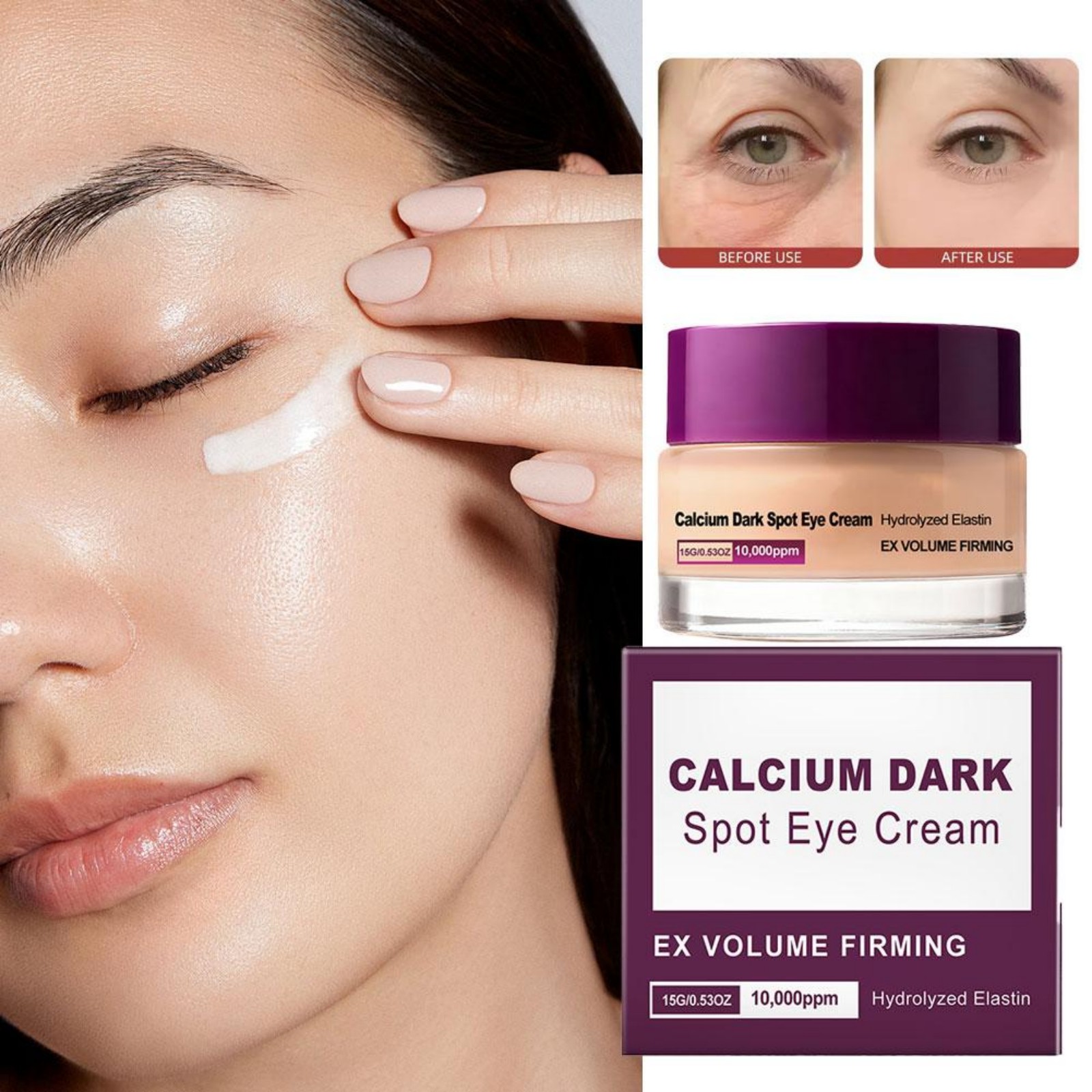Crème pour les yeux au calcium - Skincare D'Alba avis et prix