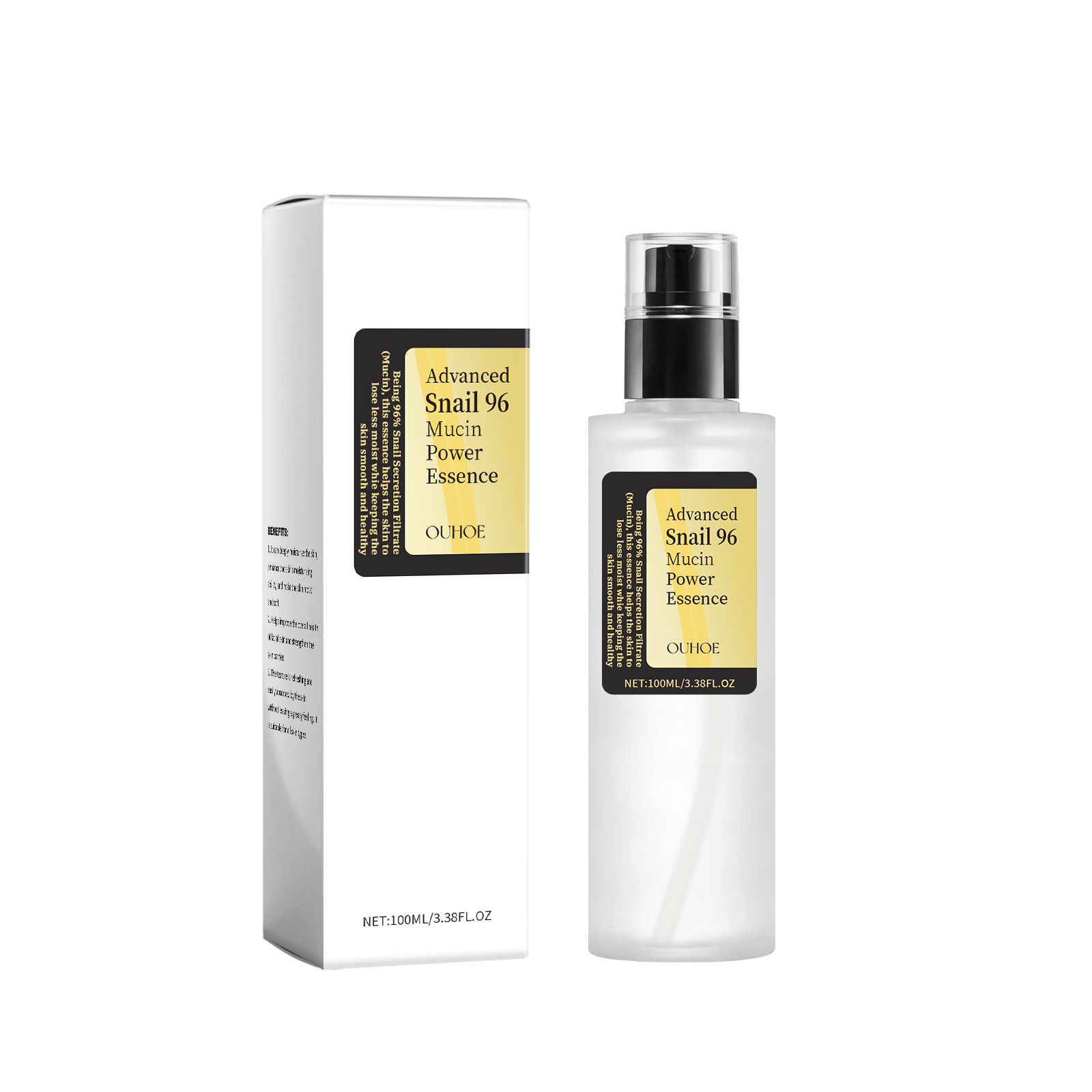 Eau d'essence hydratante à la  - Snail Mucin Essence avis et prix