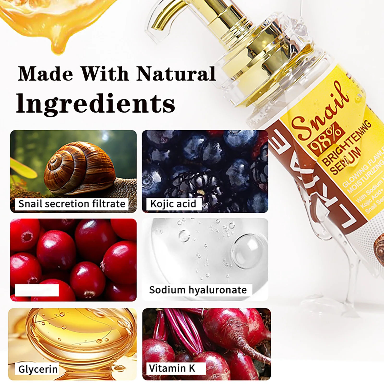 AILKE Sérum blanchissant à l'e - Snail Mucin Essence avis et prix
