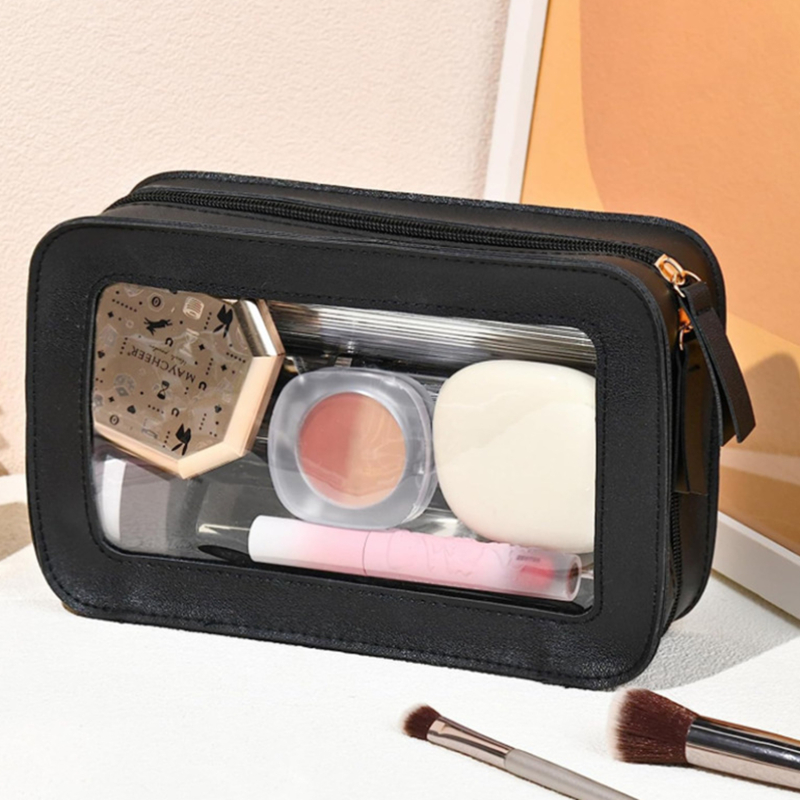 Trousse de maquillage en PU po - Skincare D'Alba avis et prix