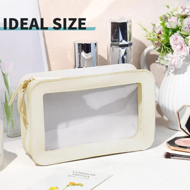 Trousse de maquillage en PU po - Skincare D'Alba avis et prix